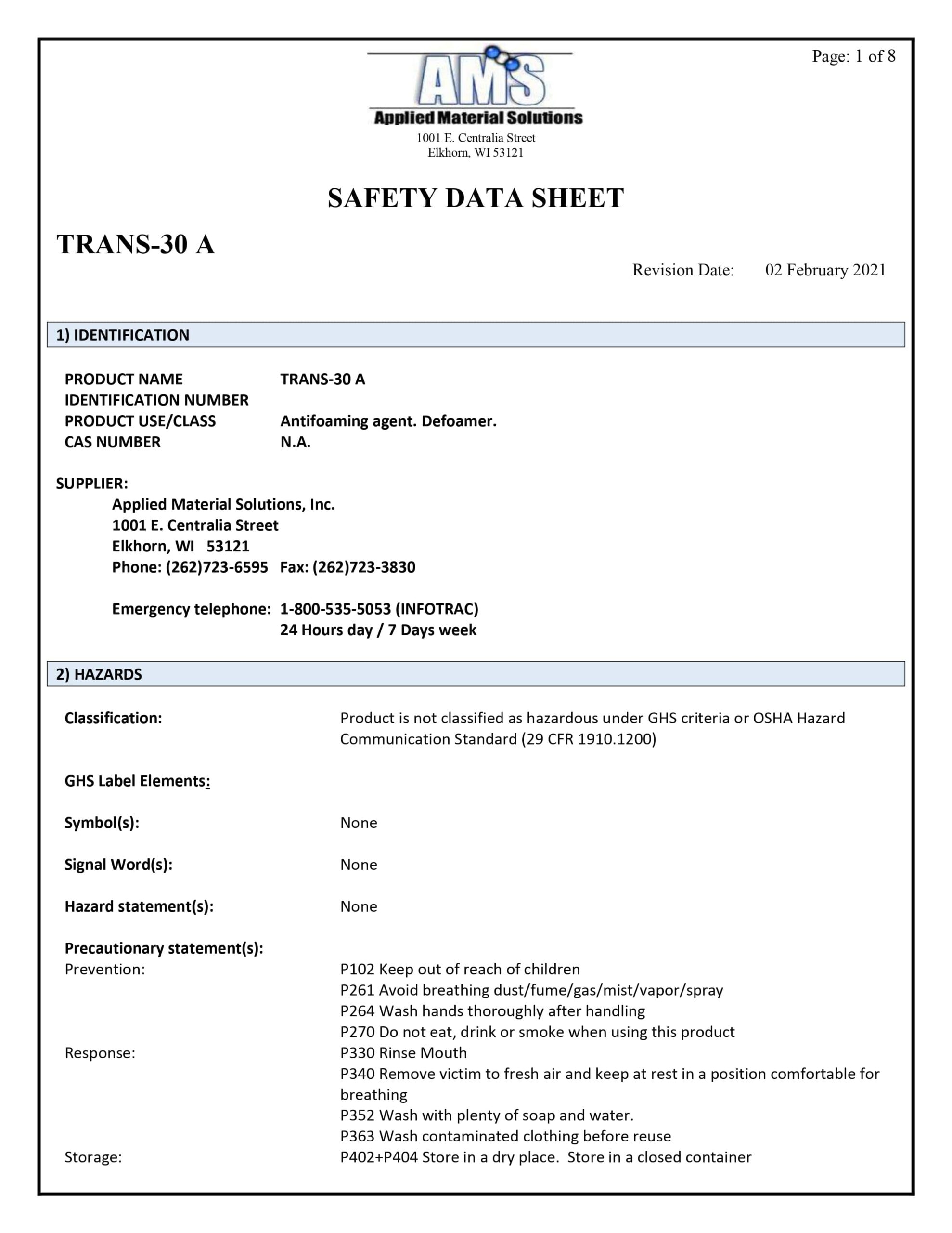 TRANS-30 A