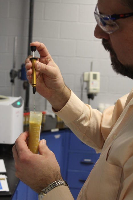 AMS Lab - Corn Oil Demulsifier