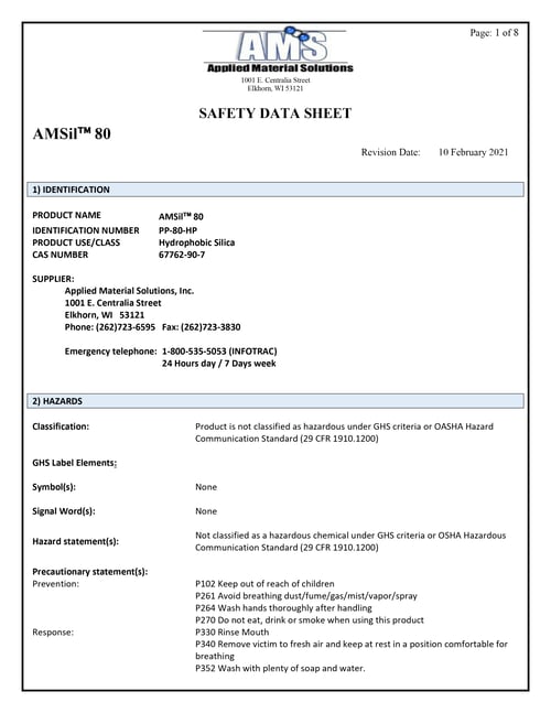 AMSil™ 80